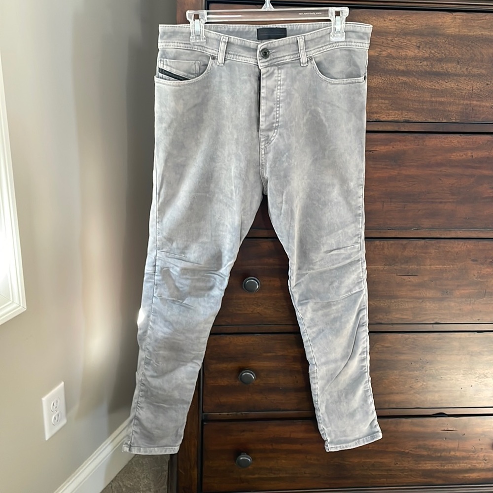 Diesel denim jeans Mens size 29 Grey